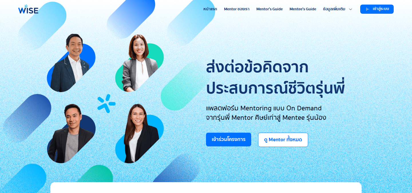 Wise Mentoring Dashboard Preview